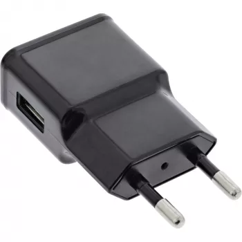InLine USB barošanas adapteris Single 31504S 100-240V uz 5V/1,2A melns