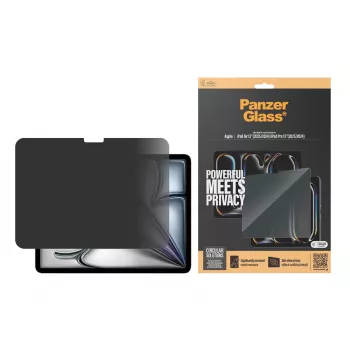 PanzerGlass Privātuma ekrāna aizsargs iPad Air 13'' (2024-2025) | iPad Pro 13'' (2024-2025) | Ultra-Wide Fit