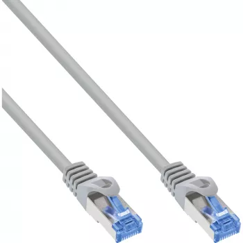 InLine 72607 tīkla kabelis, pelēks, 7.5 m, Cat6a S/FTP (S-STP)