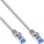 InLine 72603 tīkla kabelis, pelēks, 3 m, Cat6a, S/FTP (S-STP)