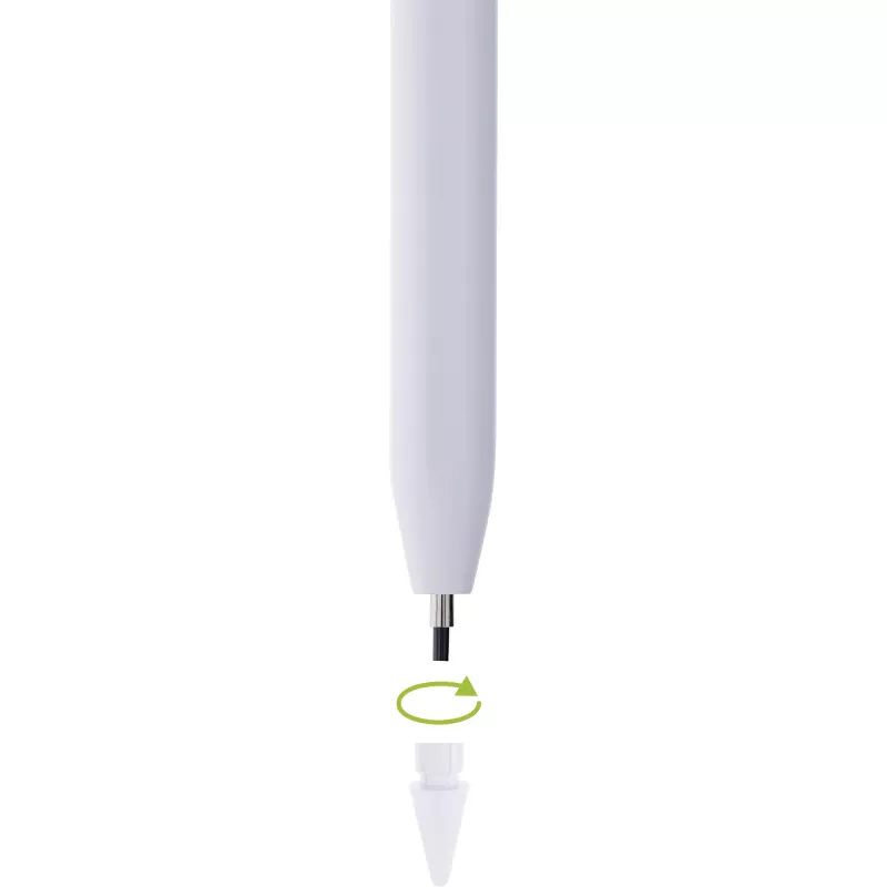 InLine 55468W Stilus pildspalva balta 15g planšetdatoram Apple