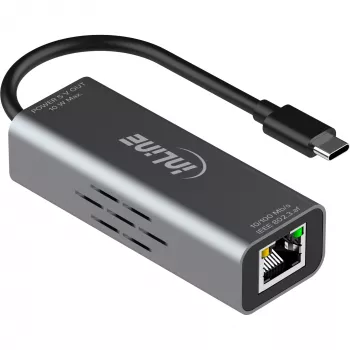 InLine 33380J adapteris USB-C uz RJ-45 PoE