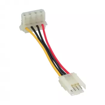 InLine Barošanas adapteris iekšējais disketes (mātīte) / Molex 4 kontaktu (tēviņš) 0.06 m