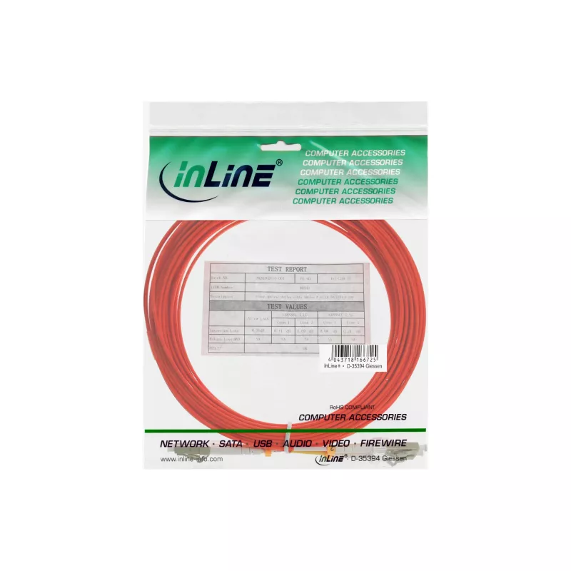 InLine optiskā dupleksā šķiedra LC/LC 88522 50/125µm OM2 5m