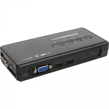 KVM Slēdzis 4 Portu USB InLine 60614H