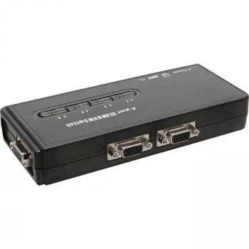 KVM Slēdzis 4 Portu USB InLine 60614H