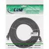 InLine 71500S Patch Kabelis RJ-45 Cat5e 10m Melns