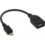 InLine Micro USB OTG adaptera kabelis Micro-B vīriešu uz USB A sieviešu 0,1 m