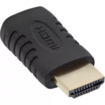 HDMI Adapteris InLine 17691G HDMI vīrišķais / Mini HDMI sievišķais, apzeltīti kontakti