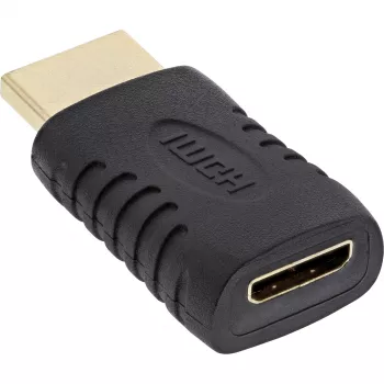 HDMI Adapteris InLine 17691G HDMI vīrišķais / Mini HDMI sievišķais, apzeltīti kontakti