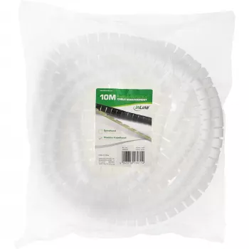InLine elastīgais kabeļu kanāls 10m, balts, 15mm