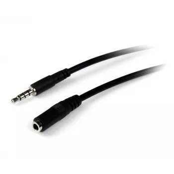 StarTech.com 2m 3.5mm 4 pozīciju TRRS austiņu pagarinātājkabelis - vīrišķais/sieviešu