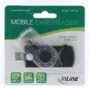 InLine USB 3.0 Mobilais karšu lasītājs ar 2 slotiem SD SDHC SDXC microSD