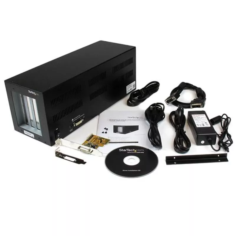 StarTech.com PCI Express uz 2 PCI un 2 PCIe paplašināšanas korpuss - pilna garuma kartēm