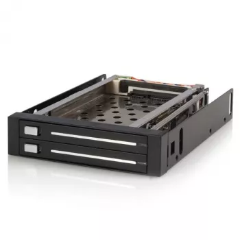 StarTech.com 2 Disk 2,5 collu Bezpamatnes Karstās Maiņas SATA Mobilais Rack Backplane