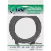 InLine Slim apaļš Patch kabelis U/FTP Cat.6A melns 5m