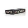 StarTech.com 4 Portu USB KVM Slēdzis Komplekts ar Kabeļiem un Audio Melns