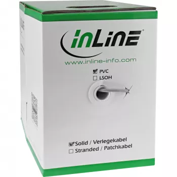 InLine Solid Instalācijas Kabelis F/UTP Cat.5e AWG24 CCA PVC 100m