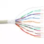 InLine telefona kabelis 16 vadi cieta instalācija 8x2x0,6mm ekranēts 25m