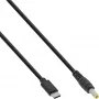 InLine USB-C uz ASUS/Lenovo klēpjdatora (apaļs) lādēšanas kabelis, 2m