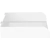 InLine 23182B Slatwall plaukts, liels, tērauda, 318 x 250 x 68 mm, līdz 3 kg, balts