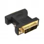 InLine DVI-A Adapteris DVI 12+5 vīrišķais uz VGA 15HD sievišķais, apzeltīti kontakti