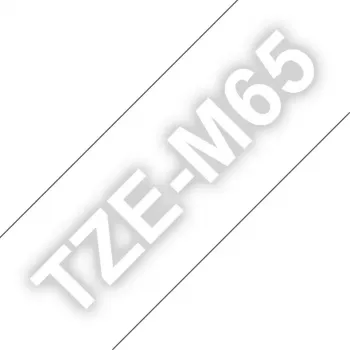 Brother TZe-M65 marķēšanas lente, matēta, caurspīdīga