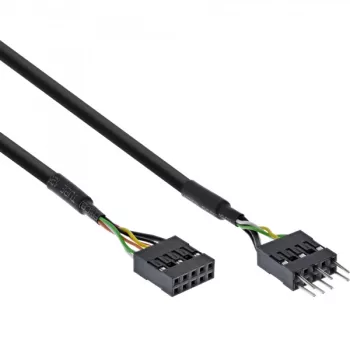 InLine HD Audio iekšējais kabelis, HD audio un AC97, 0.4 m