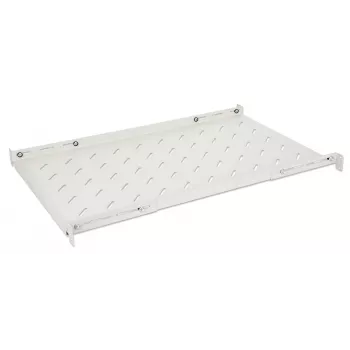 Intellinet 19 collu fiksēts plaukts (regulējams), 1U, 750mm dziļums, 750-950mm regulējams, maks. 20 kg, pelēks, mūža garantija