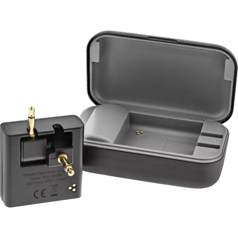 InLine Bluetooth audio raidītājs lidmašīnai, BT 5.0, aptX HD/LL