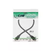 InLine High Speed HDMI kabelis ar Ethernet, M/M, melns, zeltīti kontakti, 7.5m