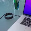 InLine magnētiskais USB-C kabelis, USB-C vīriešu/vīriešu, 100W, melns, 1.5m