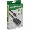 InLine USB Displeja kabelis, USB-C vīriešu / VGA vīriešu (DP Alt Mode), melns, 2m