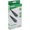 USB4 kabelis InLine USB-C vīriešu uz USB-C vīriešu, USB4 Gen 3x2, 40 Gbit/s, PD 240W, 8K@60Hz, TPE, 2 m
