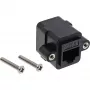InLine savienojuma kabelis savienotājligzda UTP 2x RJ45 ligzda uzstādīšanai