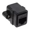 InLine savienojuma kabelis savienotājligzda UTP 2x RJ45 ligzda uzstādīšanai