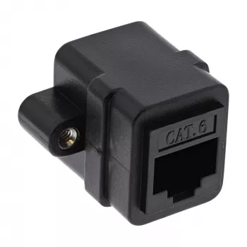 InLine Patch kabeļa savienotājs UTP 2x RJ45 sievišķais iemontēšanai