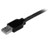 StarTech.com 50 pēdu (15m) aktīvs USB 2.0 A-B kabelis, garš printera USB kabelis, 1x USB-A (tēviņš), 1x USB-B (tēviņš) - Melns