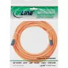 InLine Patch Kabelis S/FTP PiMF Cat.6A bezhalogēns 500MHz oranžs 10m