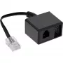 InLine TAE adaptera kabelis RJ45 tēviņš uz TAE-N un RJ11 mātīte 69943