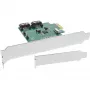 InLine interfeisa karte 2 porti SATA 6Gb/s x1 PCIe 2.0 RAID 0 / 1 / SPAN