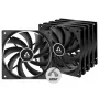 ARCTIC F12 PWM PST - 120 mm korpusa ventilators, PWM, 230-1350 RPM, 0.3 Sone, 90.1 m³/h