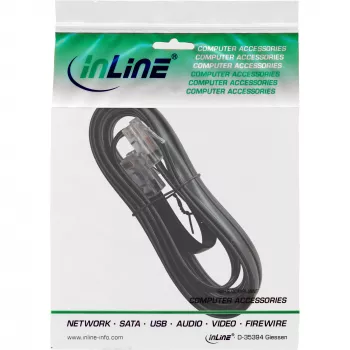 InLine ISDN kabelis RJ45 vīrietis / vīrietis 8P8C 5m