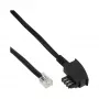 InLine TAE-N Vācijas telefona kabelis TAE-N / RJ12 6P6C, 15 m