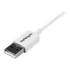 StarTech.com 1m balts Micro USB kabelis - A uz Micro B