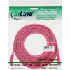 InLine Patch Kabelis SF/UTP Cat.5e Rozā 15m