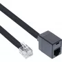 InLine Modular Cable RJ12 6P6C vīrietis / sieviete 5m