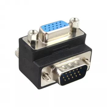 InLine VGA adapteris 90° 15 kontaktu tēviņš/mātīte