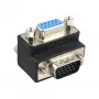 InLine VGA adapteris 90° 15 kontaktu tēviņš/mātīte