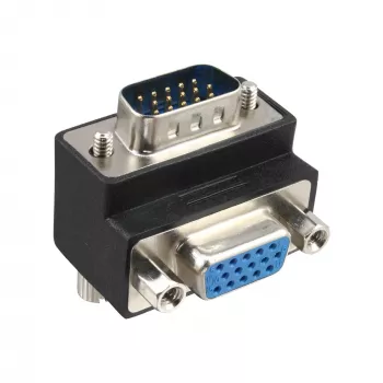 InLine VGA adapteris 90° 15 kontaktu tēviņš/mātīte